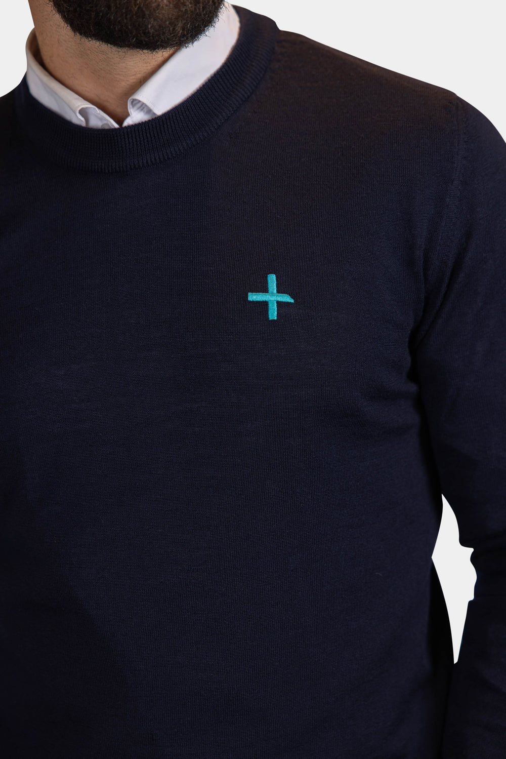 Merino pullover Navy