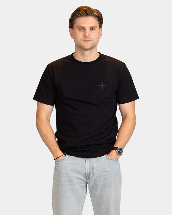 T-shirt zwart