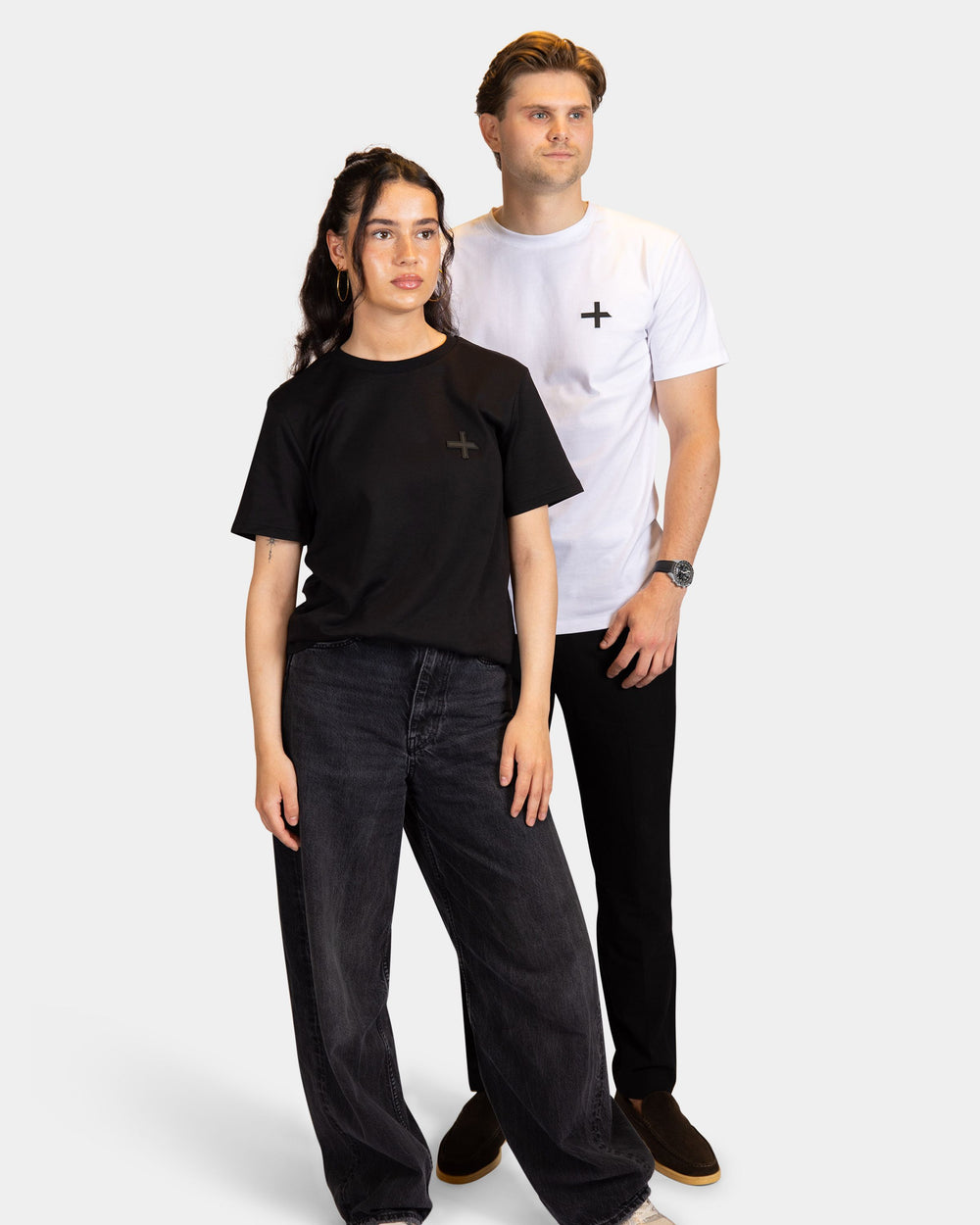 T-shirt zwart